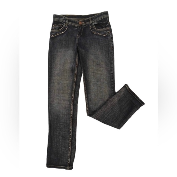 G-Star 96 Embroidered Straight Faded Jeans Size 30 - Picture 2 of 9